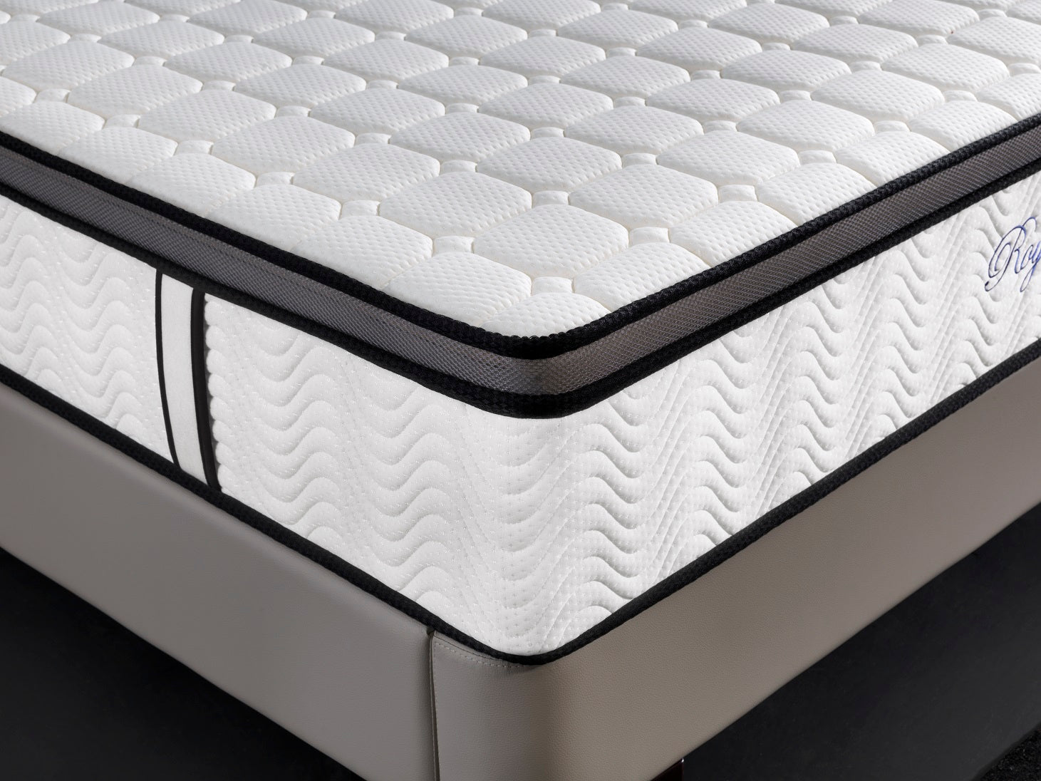 Double Size 30cm thick MEDIUM FIRM Ergopedic 5 Zone Latex Pocket Spring Mattress In A Box