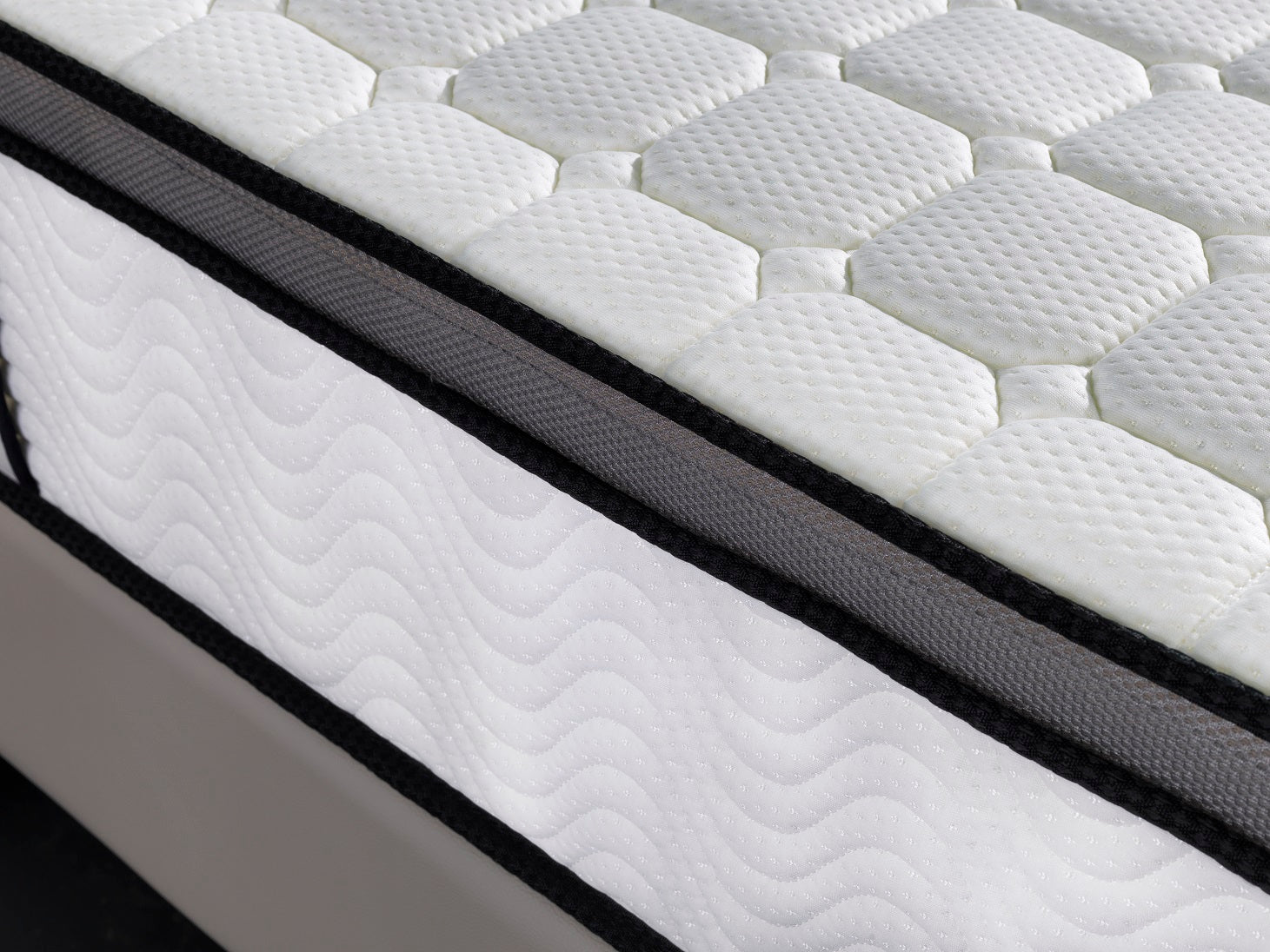 Double Size 30cm thick MEDIUM FIRM Ergopedic 5 Zone Latex Pocket Spring Mattress In A Box