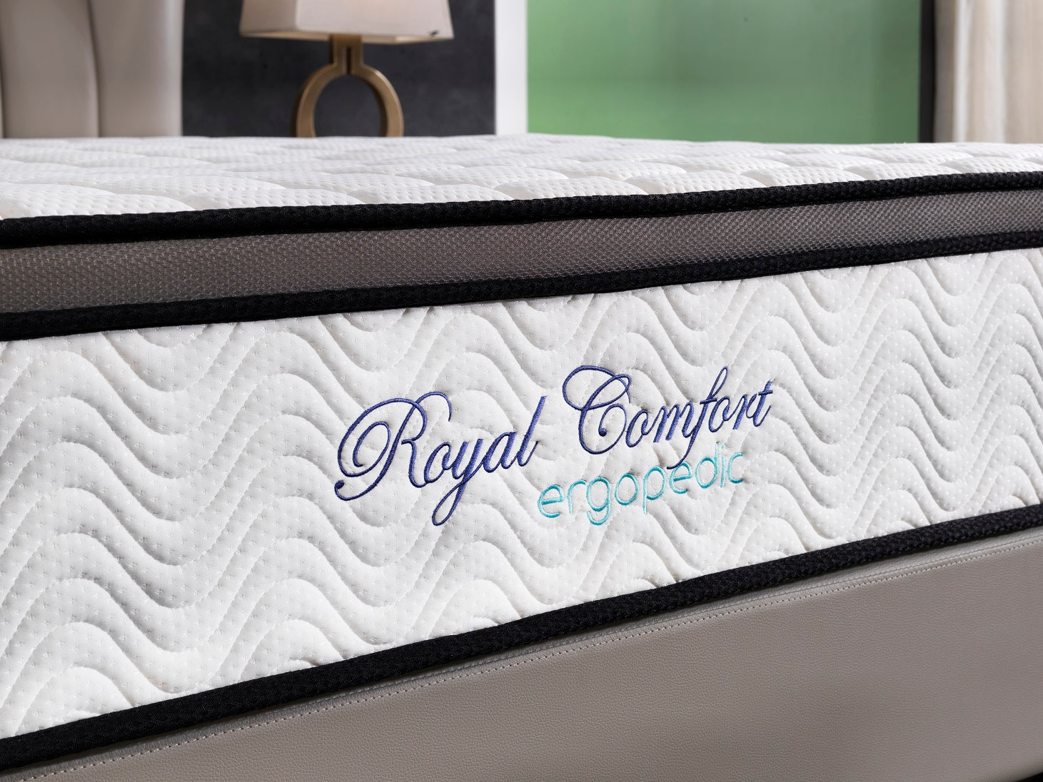 Double Size 30cm thick MEDIUM FIRM Ergopedic 5 Zone Latex Pocket Spring Mattress In A Box