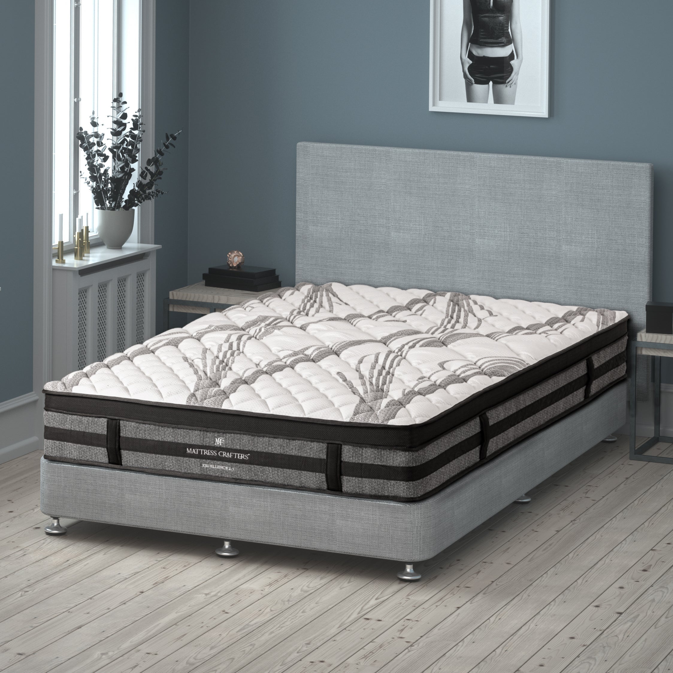 Out of Stock, Sorry! 2.3 Excellence King Single Mattress 7 Zone Pocket Spring Memory Foam