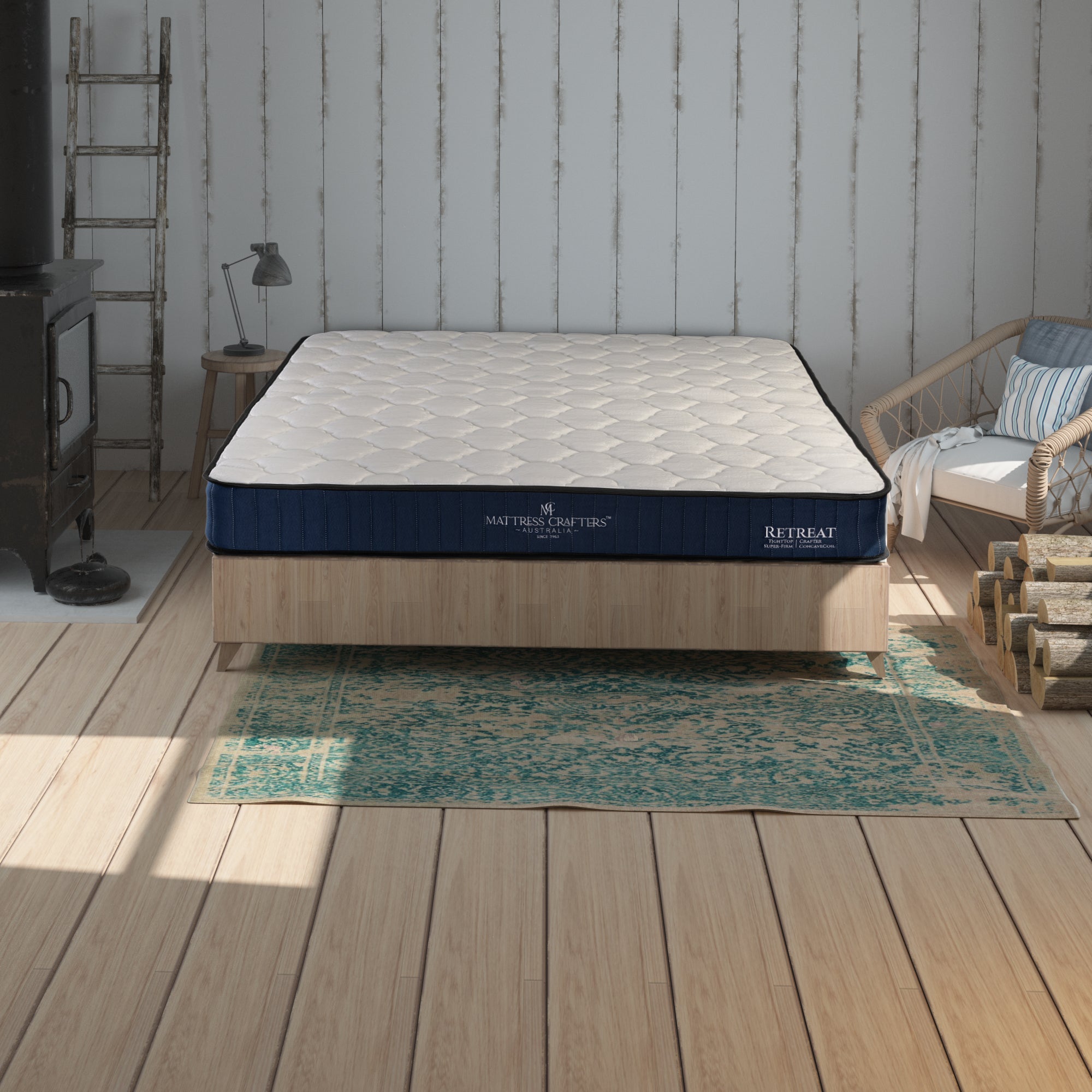 Out of Stock! King Single Size 17CM Thick Retreat Inner Spring Mattress