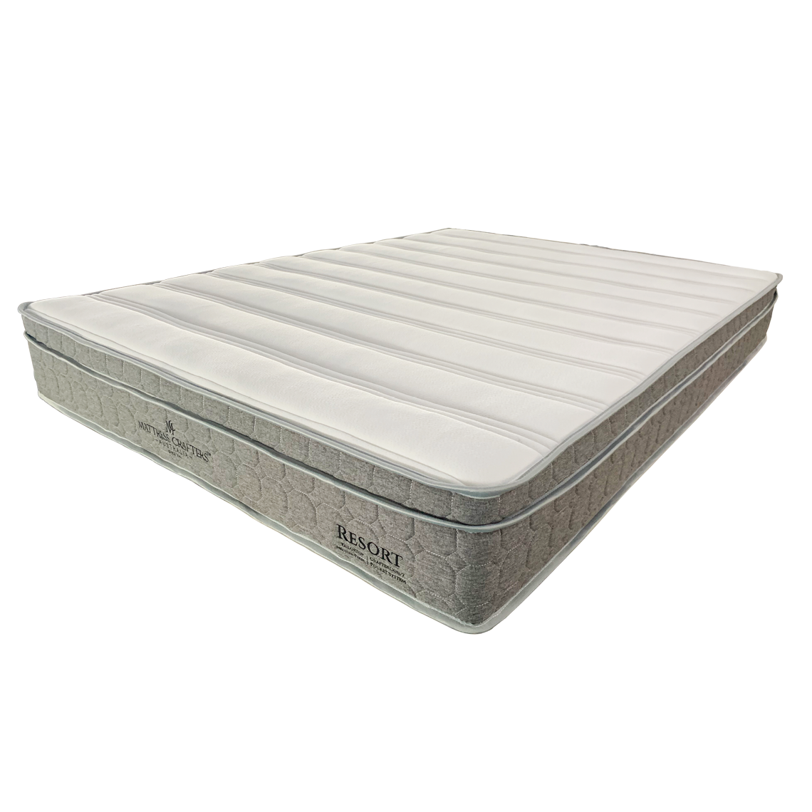 Single Size 24CM Thick Resort 7 Zone Pocket Spring Mattress
