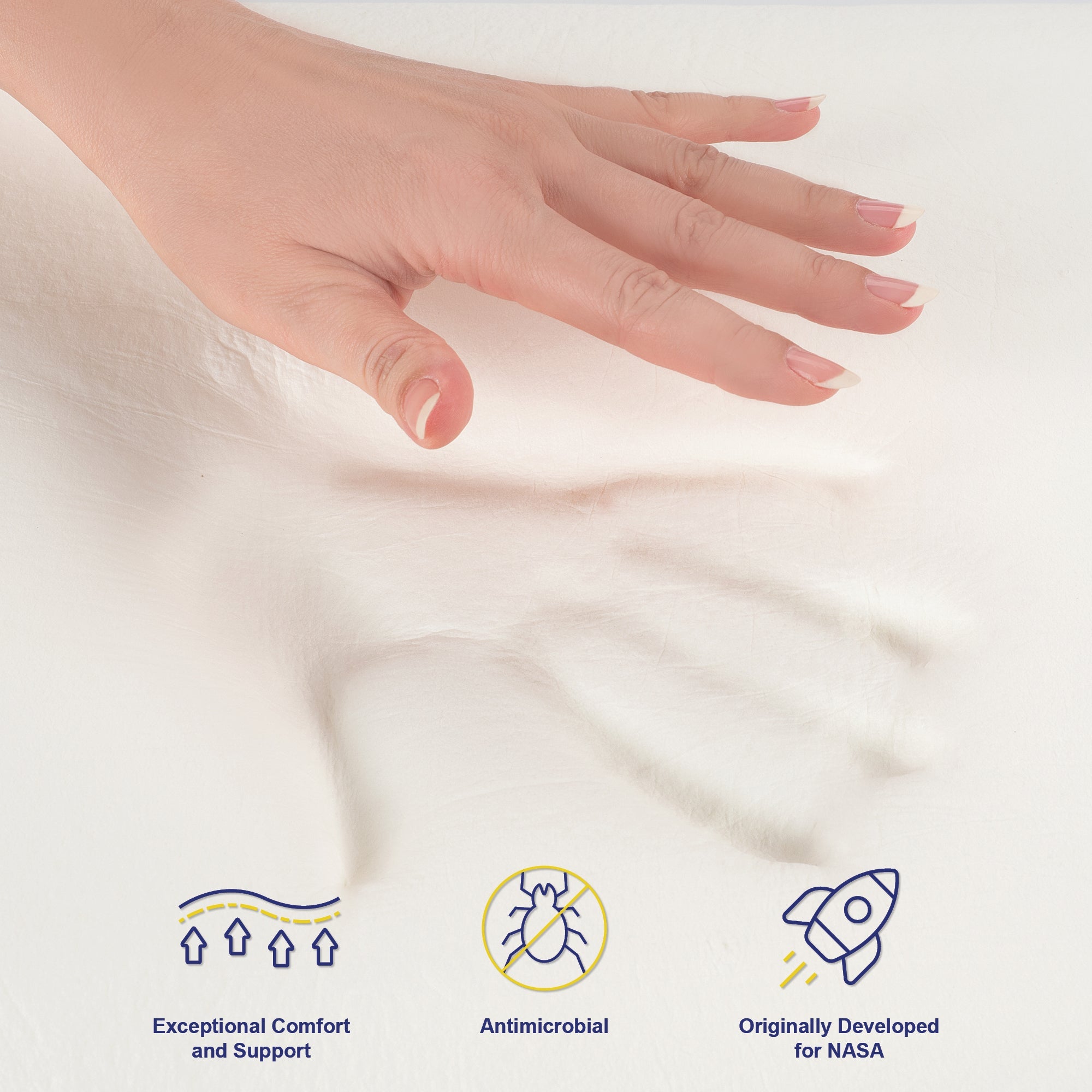 Double Size Quality 7 Zone Pocket Spring Memory Foam Mattress