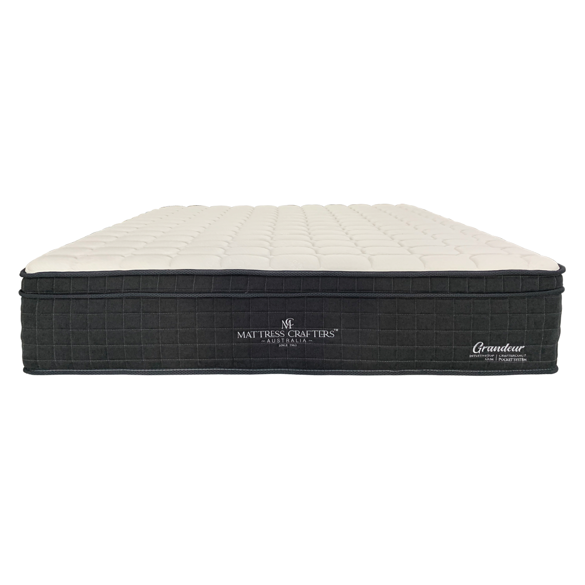 Single Size 34CM Thick Grandeur Latex Foam 7 Zone Pocket Spring Mattress