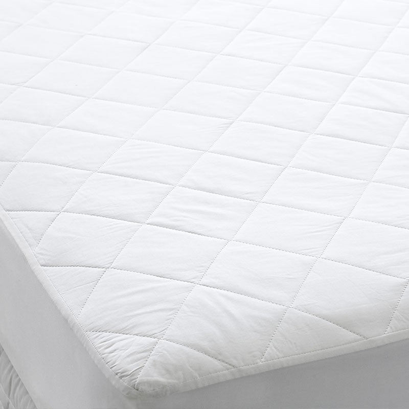 Double Size Dreamaker Thermaloft Cotton Covered Fitted Mattress Protector