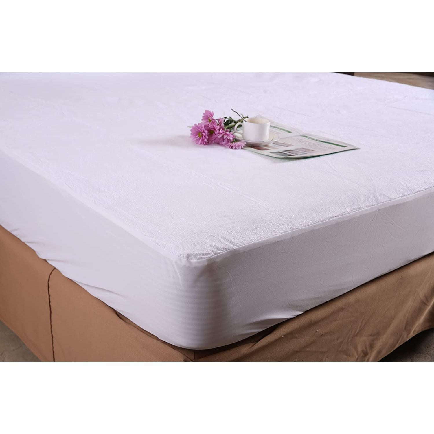 Out of Stock! Double Size Gominimo Bamboo Terry Mattress Protector