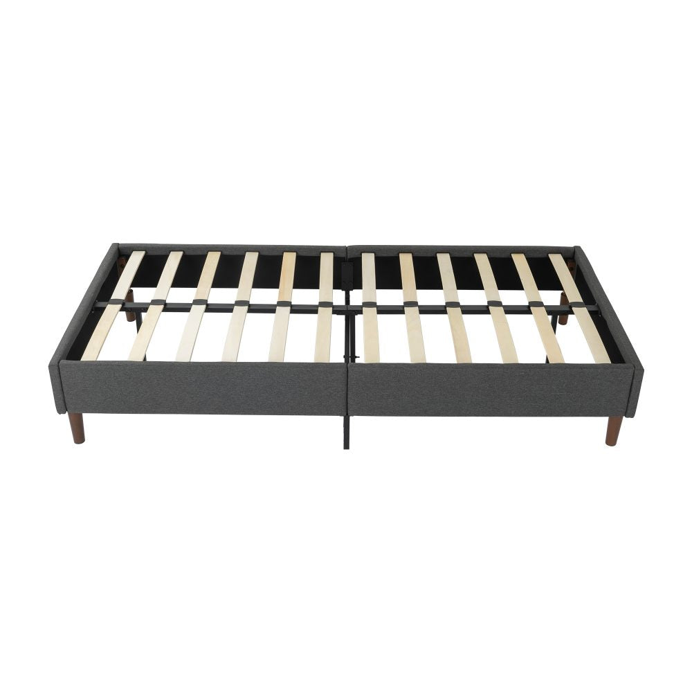 Queen Size Bed Base - Dark Grey