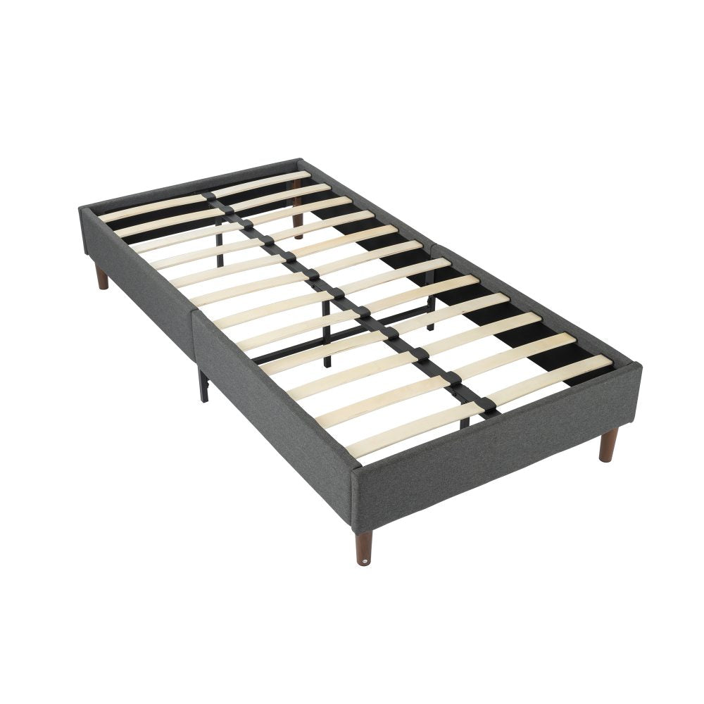 Queen Size Bed Base - Dark Grey