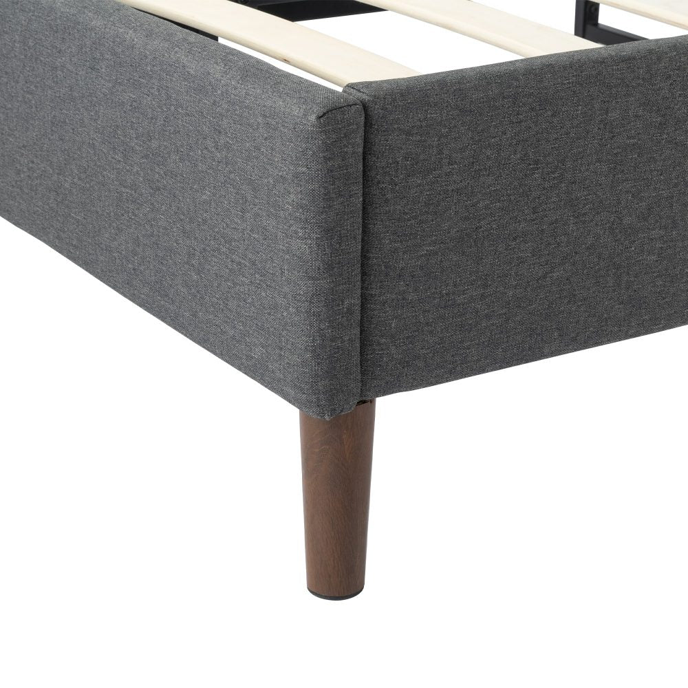 Queen Size Bed Base - Dark Grey