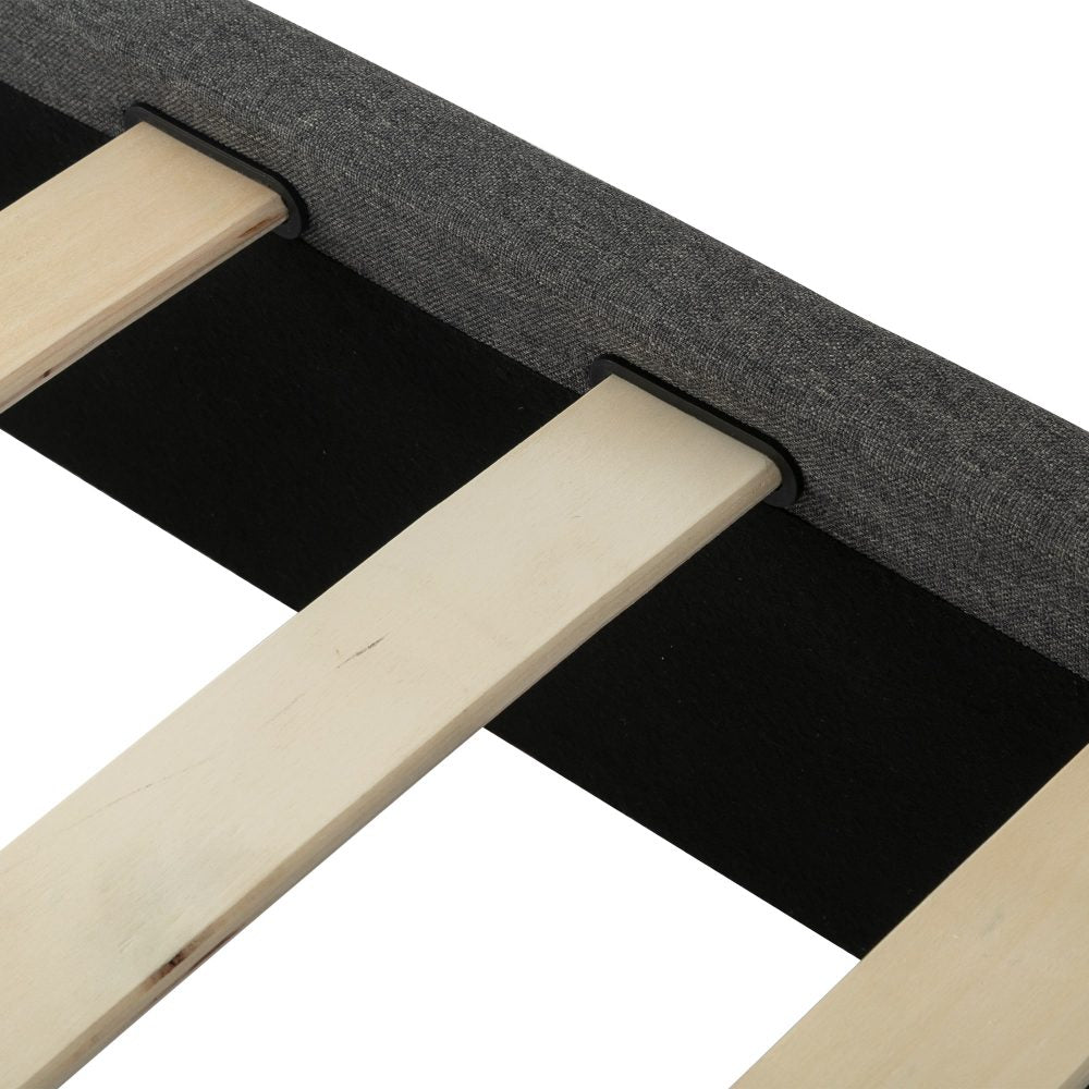 Queen Size Bed Base - Dark Grey