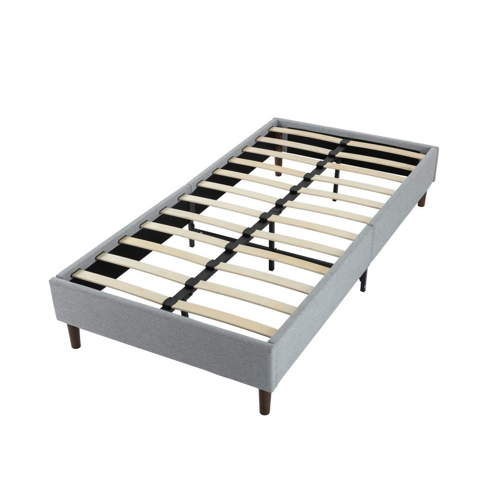 Out of Stock! Double Size Bed Frame - Light Grey