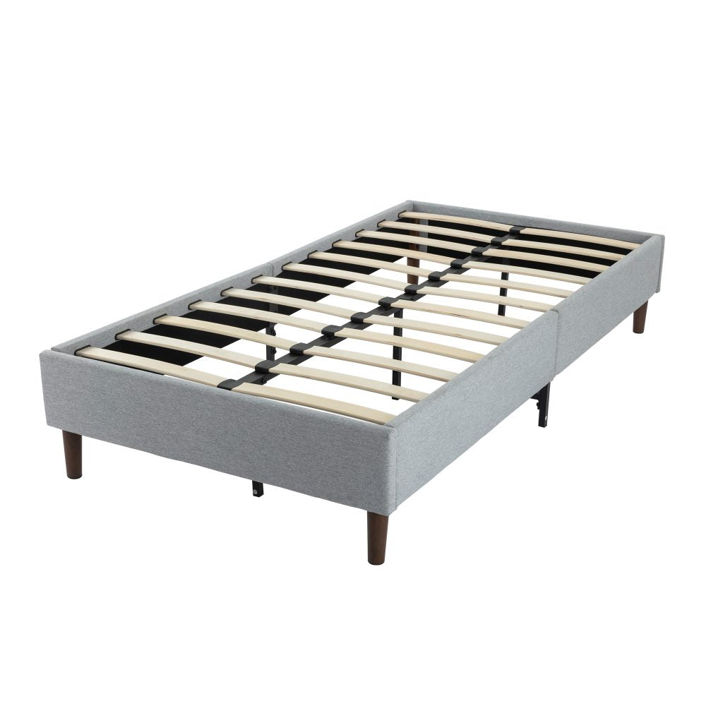 Out of Stock! Single Size Bed Frame - Light Grey