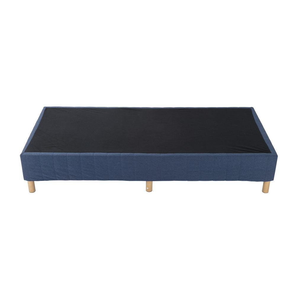 Double Size Bed Frame Metal - Blue