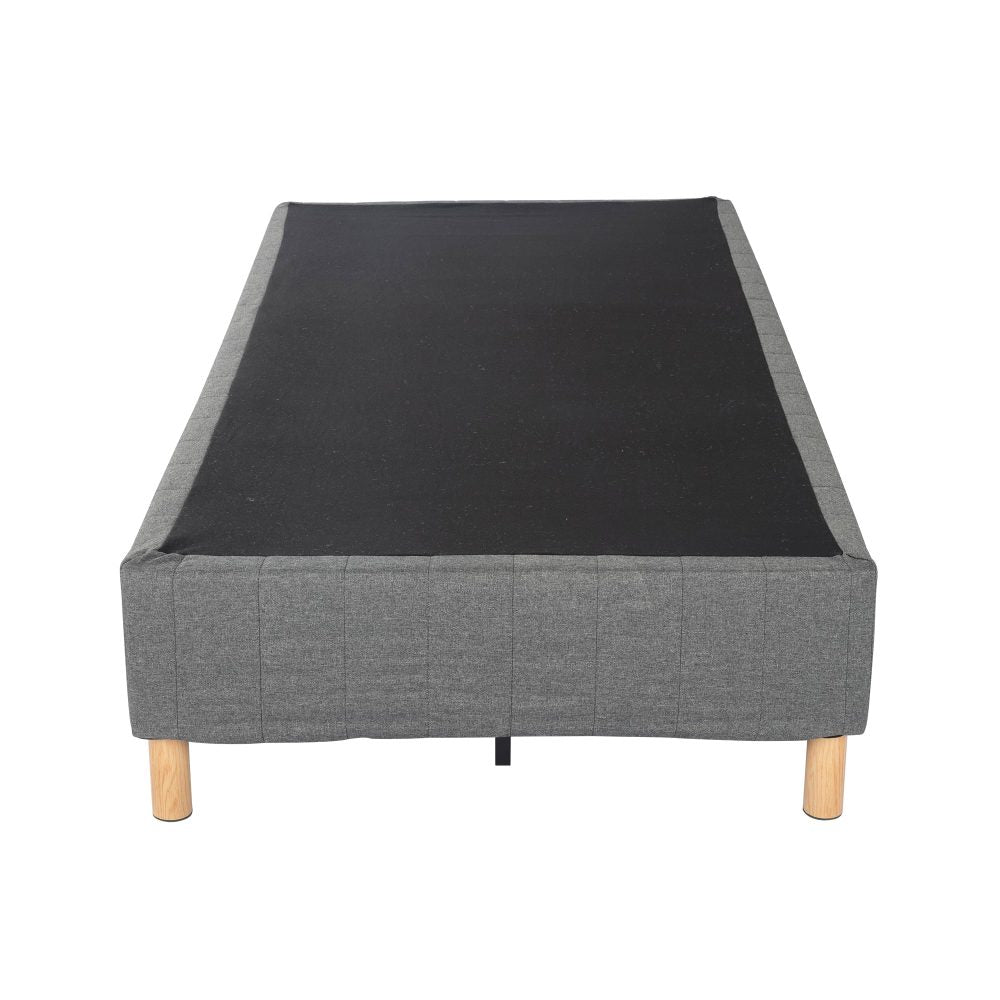 King Size Bed Frame Metal Dark Grey