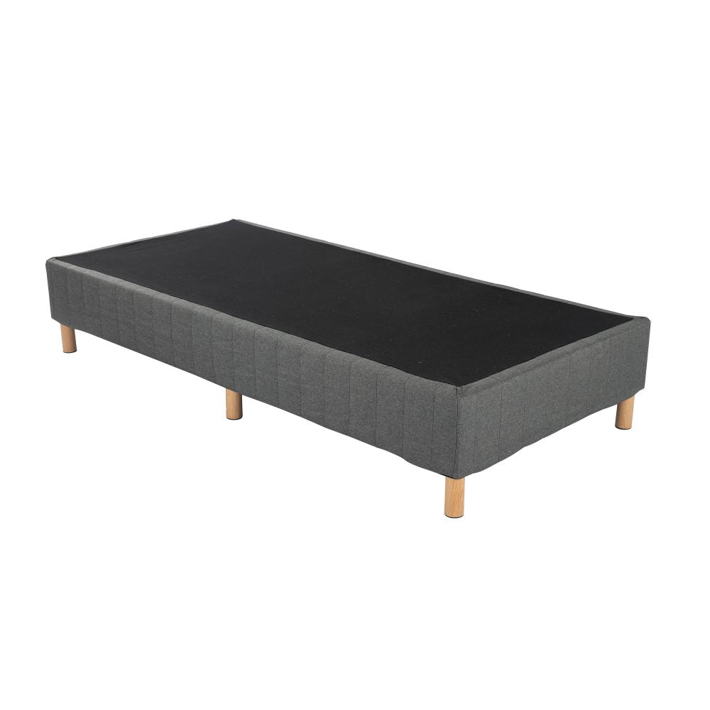 King Size Bed Frame Metal Dark Grey