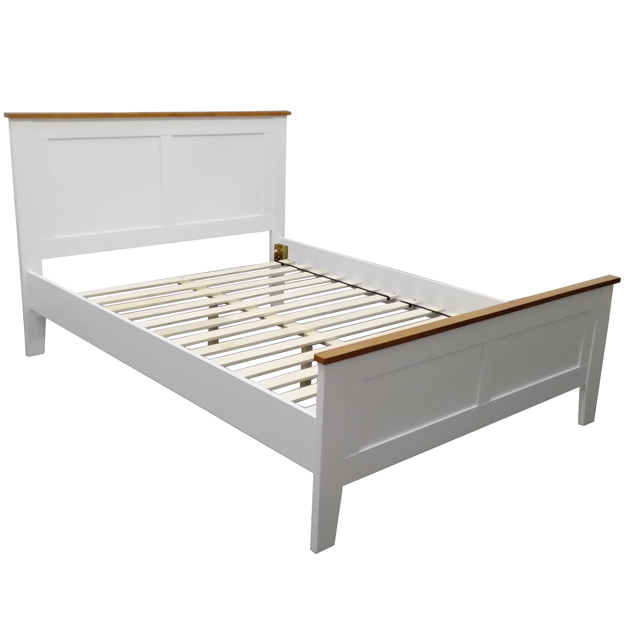 Out of Stock! Queen Size Bed Frame - White