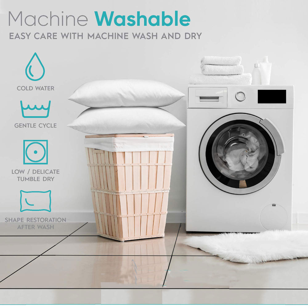 Out of Stock! Set of Two Premium Hotel 1150g Pillows 74CM x 48CM Pillows Breathable Cotton