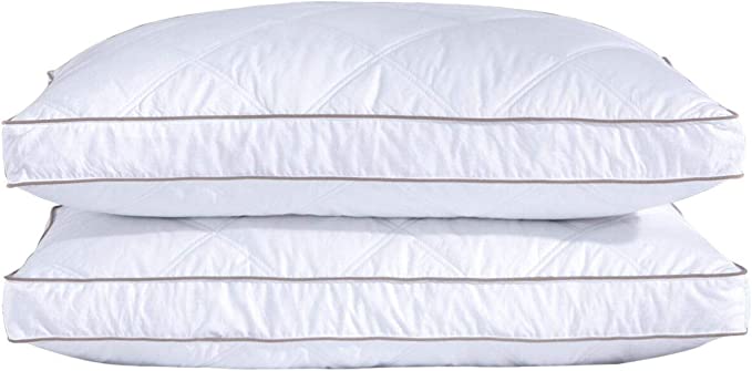 Back in Stock! Free Shipping! 2 x Quality King Size Pillows with free 2 x King pillow cases