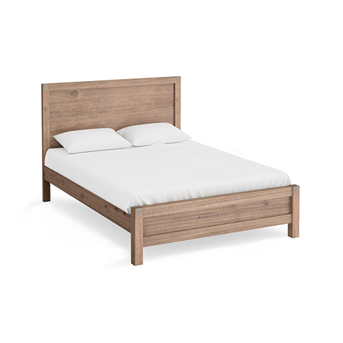 King Size Bed Frame in Solid Wood Oak