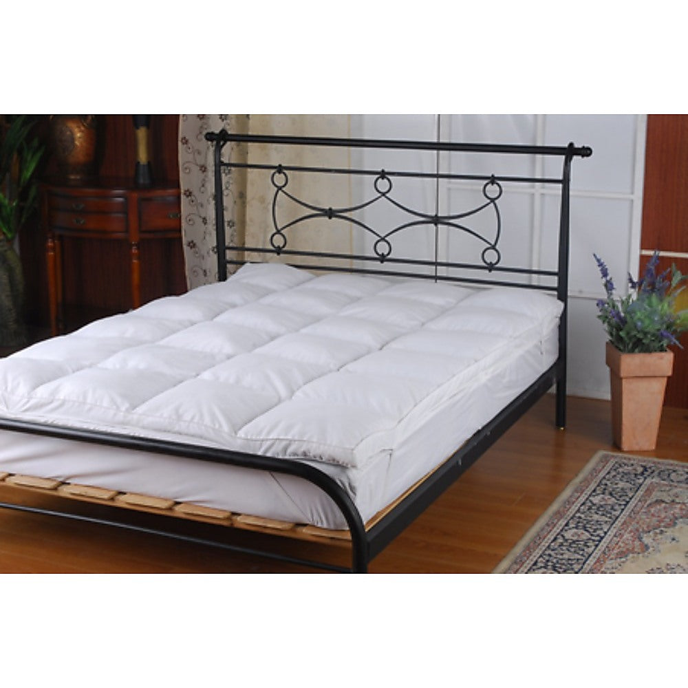 Out of Stock! KING Size 100% White Duck Feather Mattress Topper