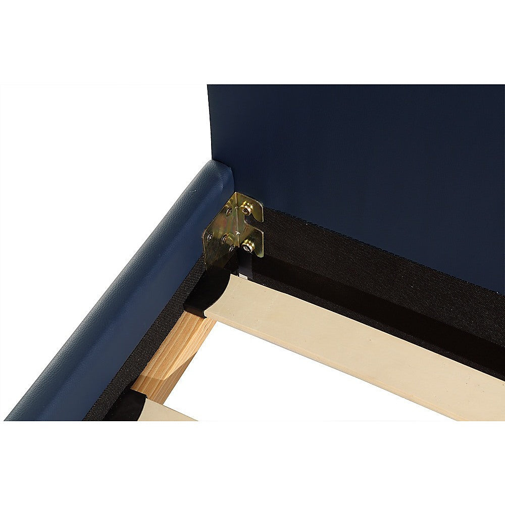 Out of Stock! Single Size Bed Frame PU Leather - Blue