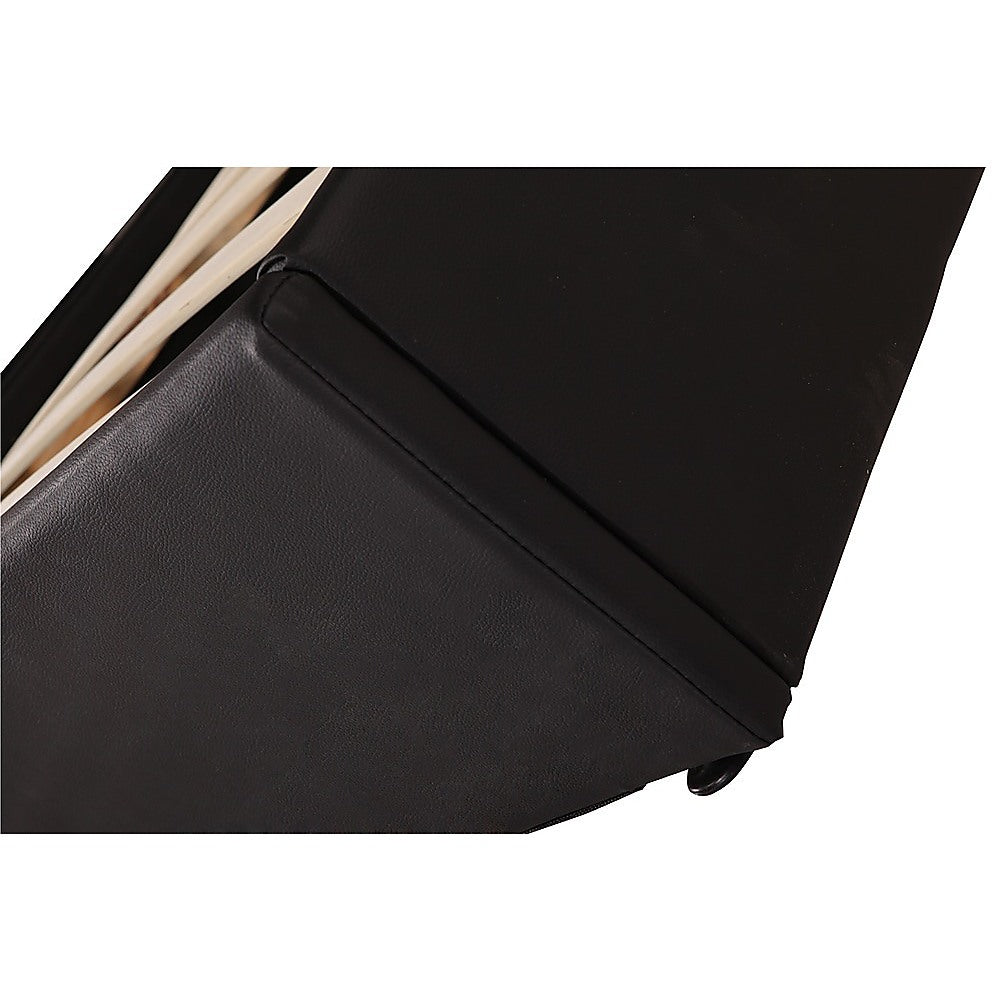 Out of Stock! Single Size Bed Frame - PU Leather