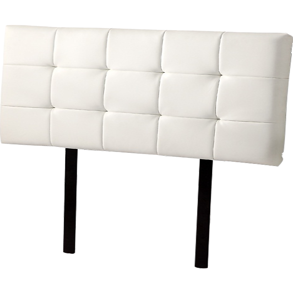 Out of Stock! Double Bed Deluxe Headboard Bedhead - White