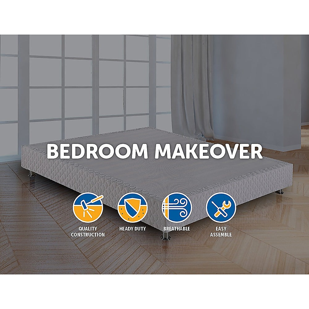 King Size Ensemble Frame Base Bedroom Deluxe