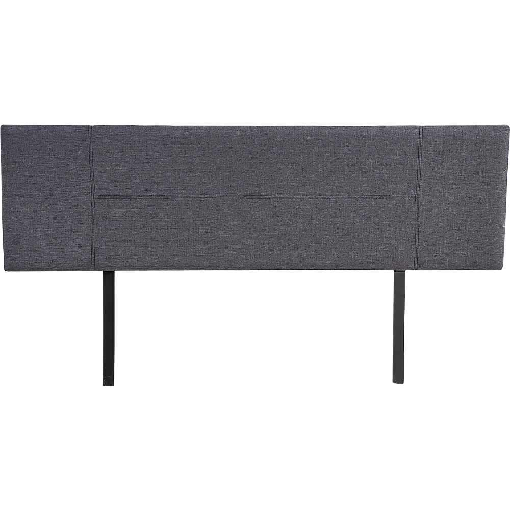 King Bed Headboard Bedhead Linen Fabric - Grey