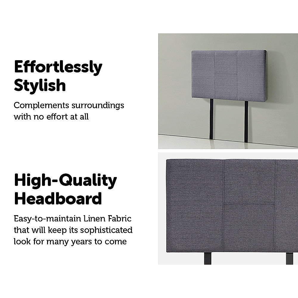 Out of Stock! Single Size Headboard/Bedhead - Grey