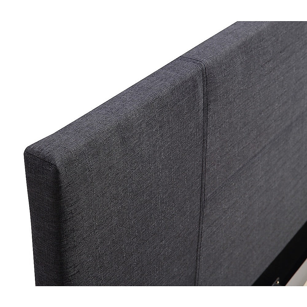 Out of Stock! Queen Size Bed Frame Linen Fabric - Grey