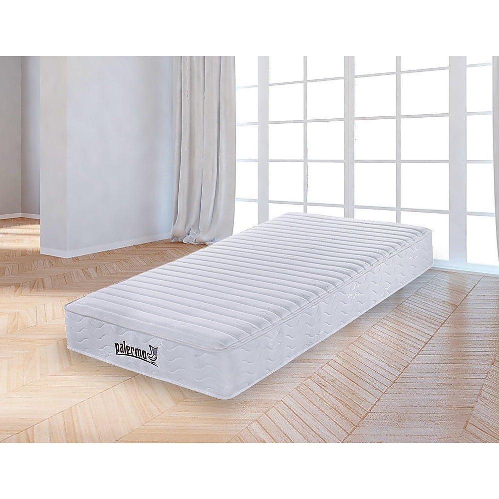 Out of Stock! King Single Size 20cm Thick Palermo Contour Encased Coil Mattress CertiPUR-US Certified Foam