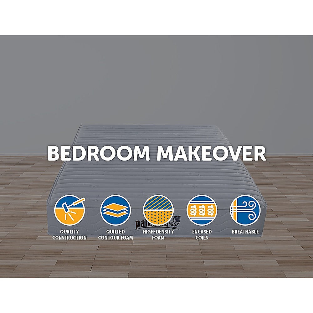 Out of Stock! Contour Encased Coil Double Mattress – Hybrid Support with CertiPUR-US® Certified Foam Comfort Layers