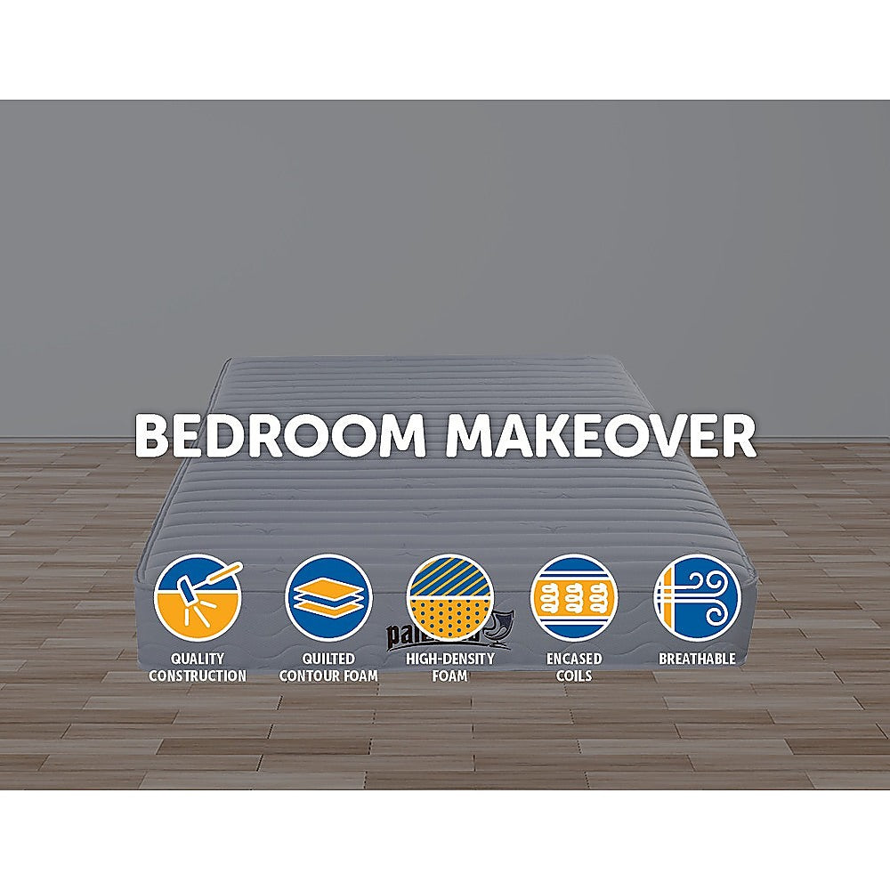 Out of Stock! Queen Size 20 CM Palermo Contour Encased Coil Mattress CertiPUR-US Certified Foam