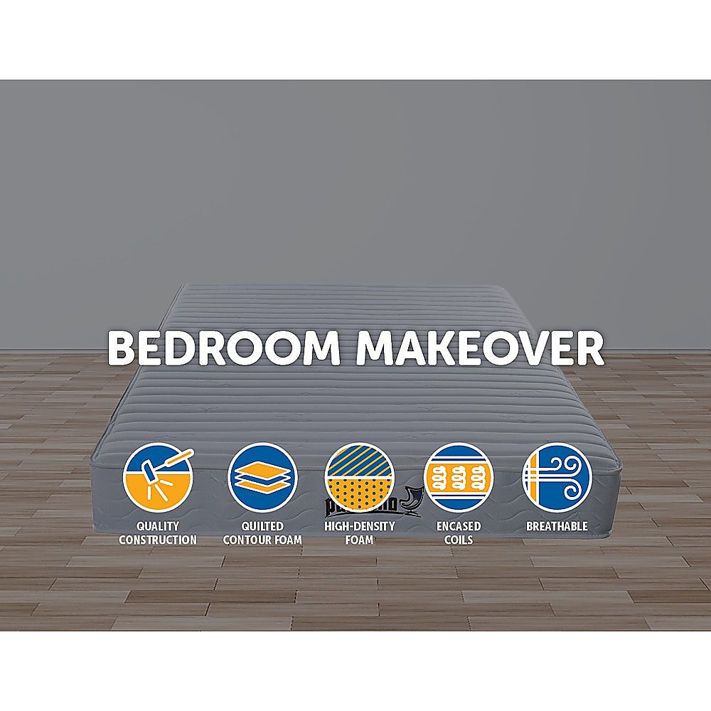 Out of Stock! Palermo Contour 20cm Encased Coil King Mattress CertiPUR-US Certified Foam