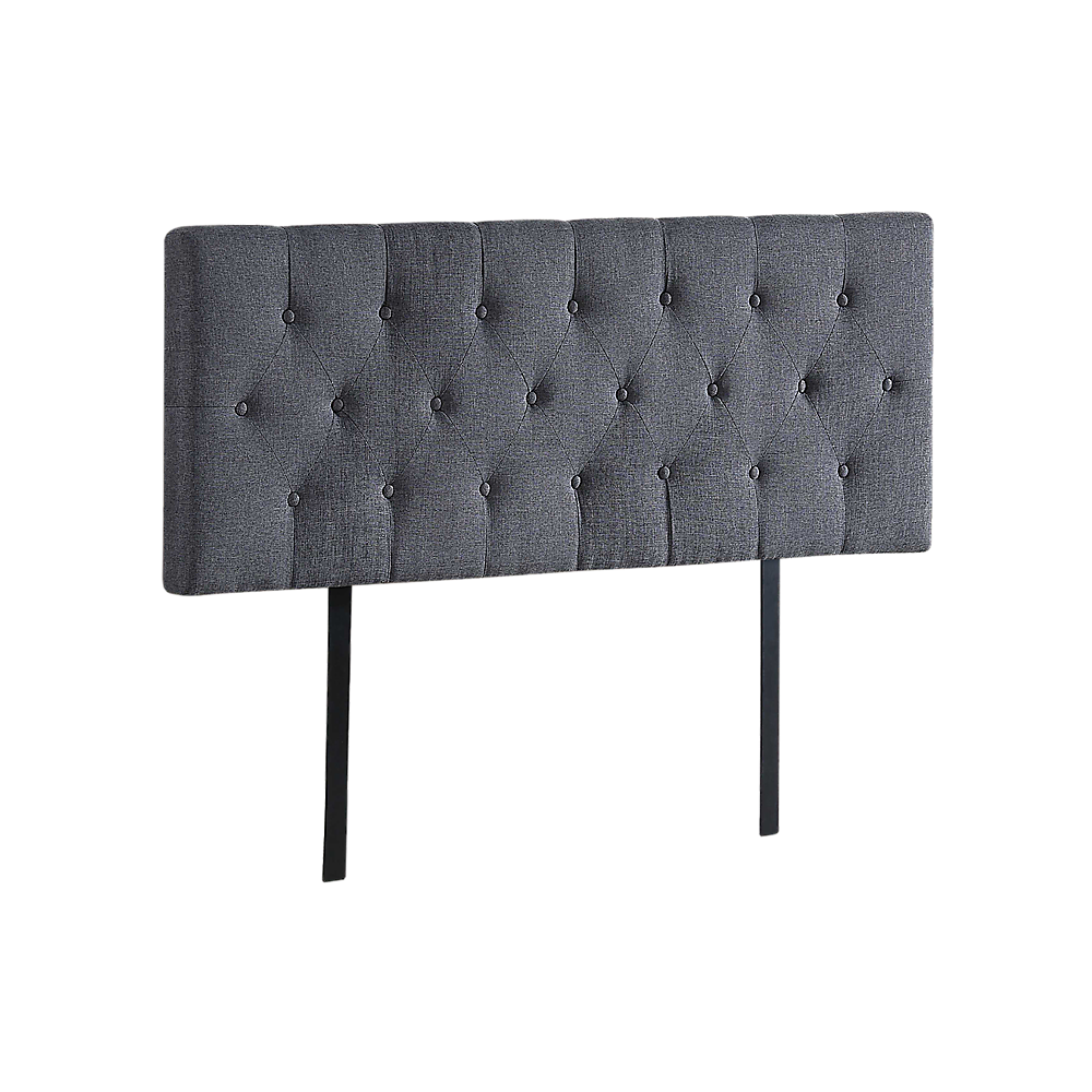Out of Stock! Double Bed Deluxe Headboard Bedhead - Grey