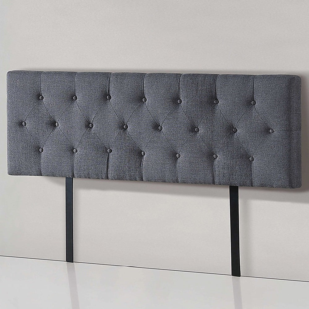 Out of Stock! Queen Bed Deluxe Headboard/Bedhead - Grey