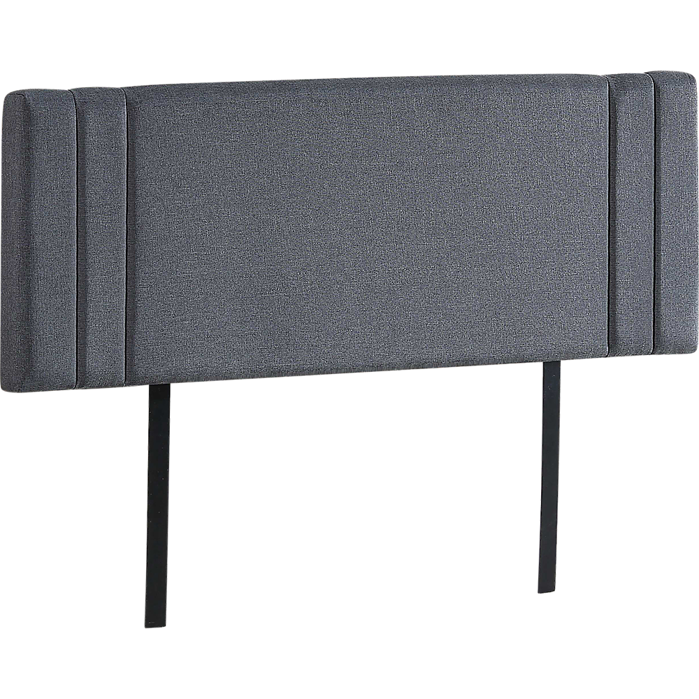 Out of Stock! Queen Bed Deluxe Headboard Bedhead - Grey