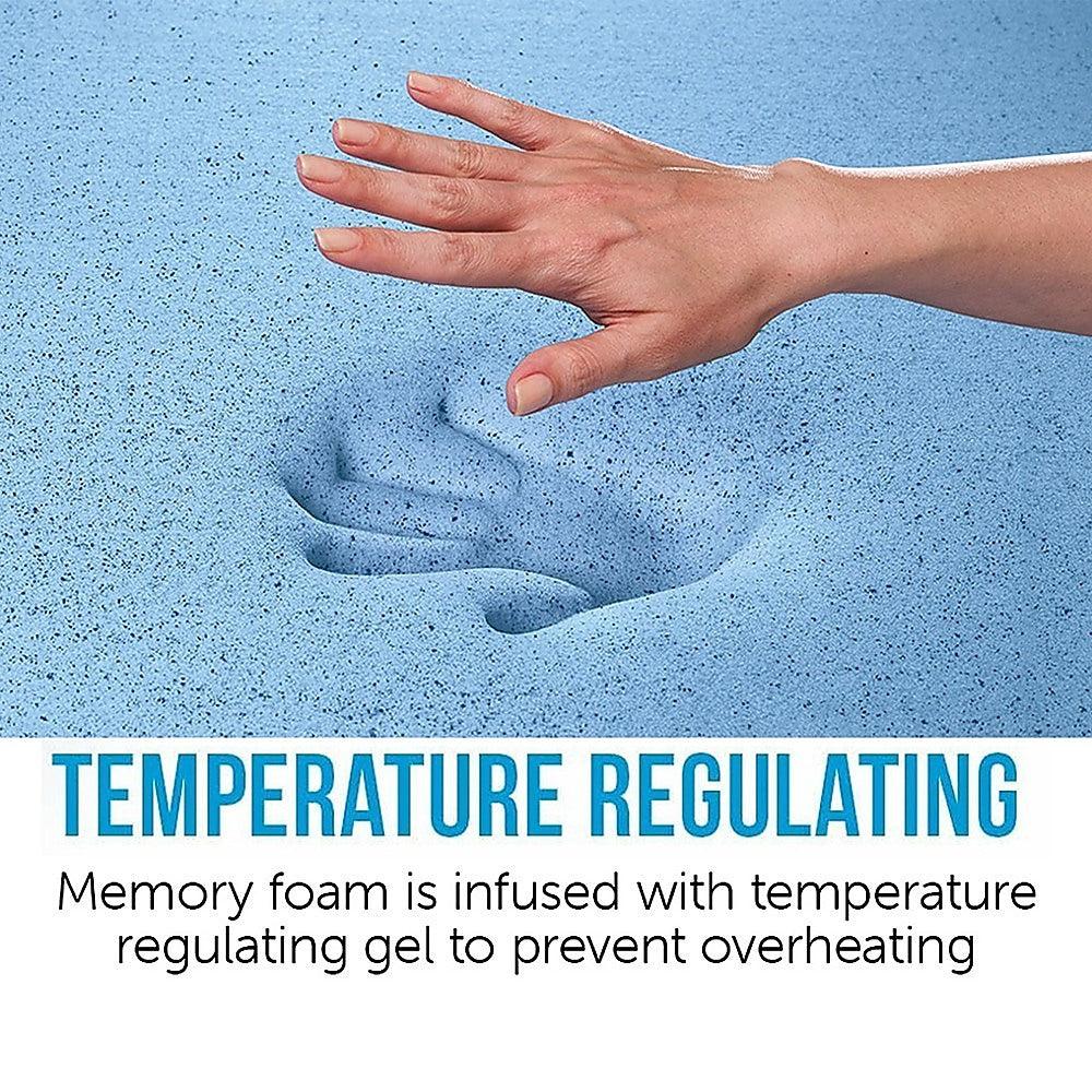 Out of stock! Single Size 25cm Thick Palermo Gel Memory Dual-Layered Foam Mattress - CertiPUR-US Certified