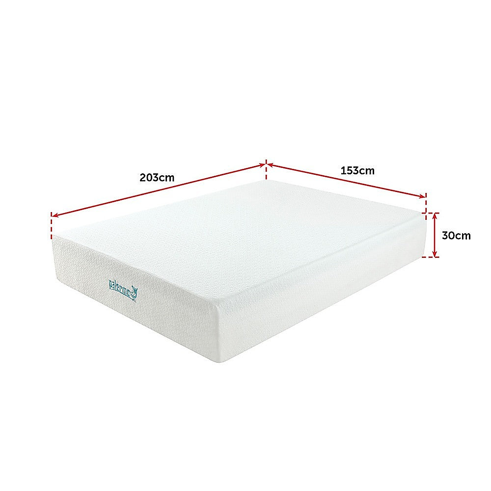 Out of Stock, Sorry! Queen Size 30cm Palermo Memory Foam Green Tea Infused CertiPUR Approved Mattress