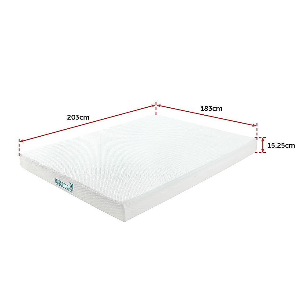 Out of Stock! King Size PalermoMemory Foam Green Tea Infused CertiPUR Approved Mattress