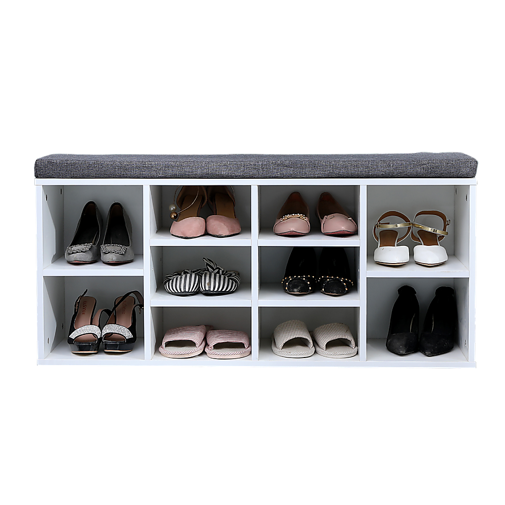 Out of Stock, Sorry! Shoe Cabinet Bench Shoes Storage Rack Organiser Wooden Shelf Cupboard Box