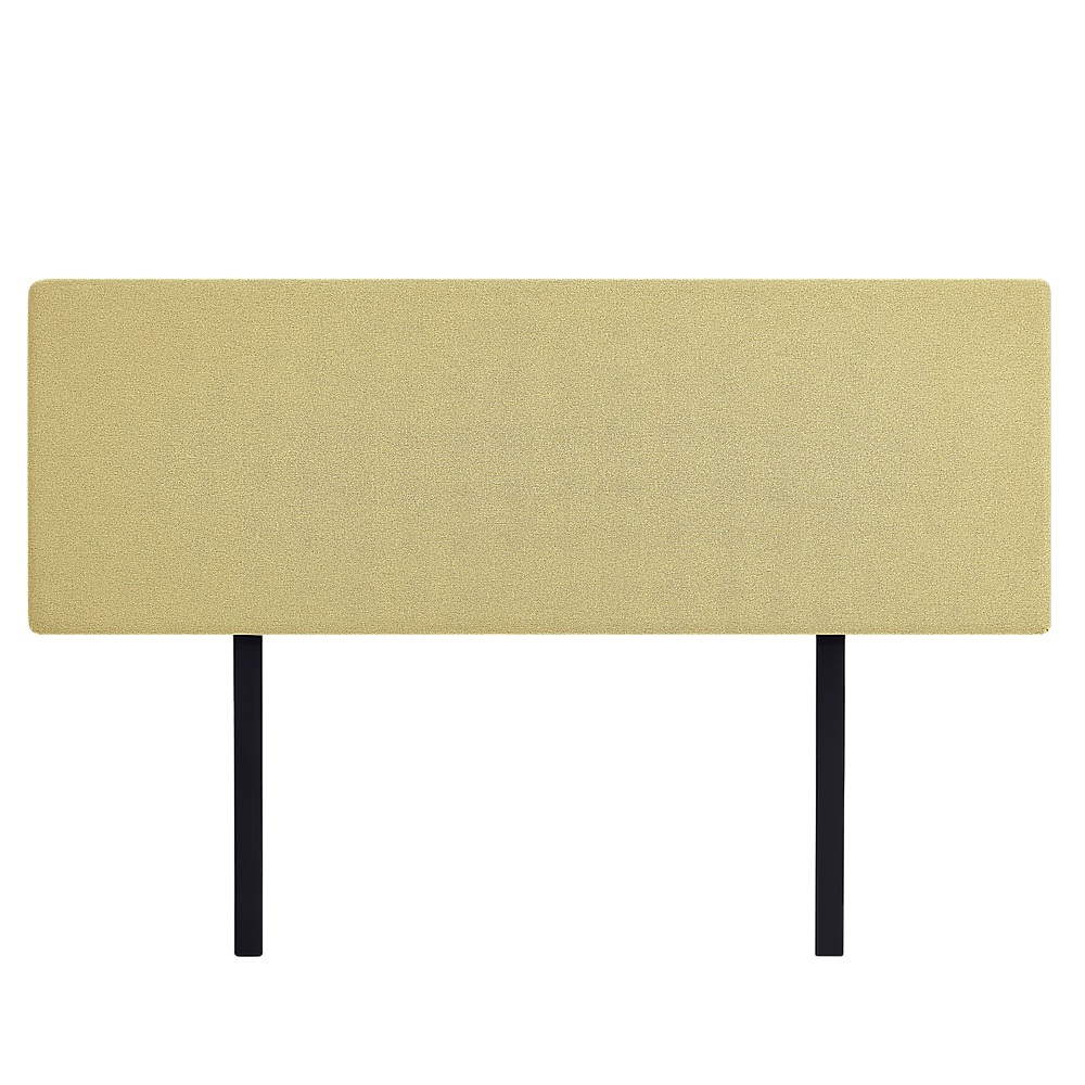 Out Of Stock, Sorry! 
Linen Fabric King Bed Deluxe Headboard Bedhead - Sulfur Yellow