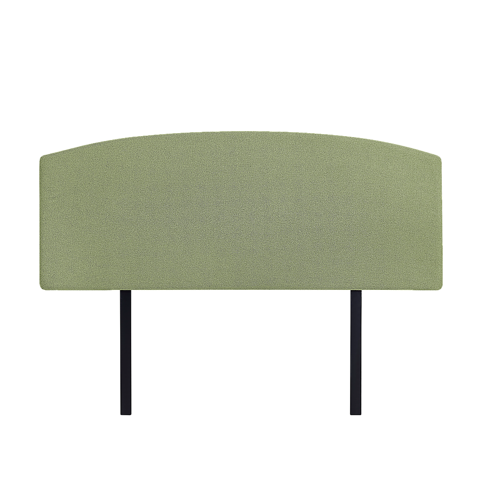 Out of Stock, Sorry! Double Size Curved Headboard/Bedhead - Olive Green
