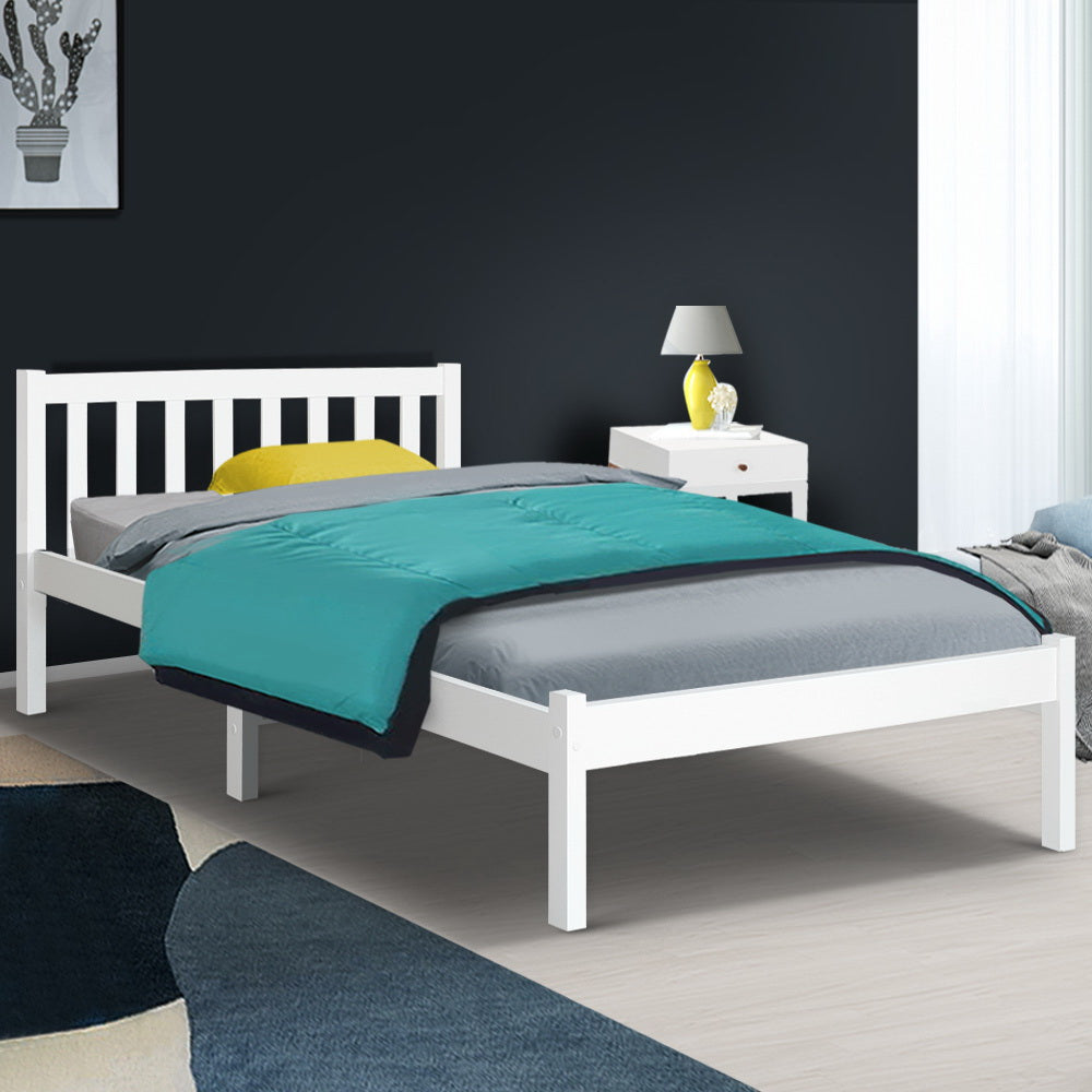 Back In Stock! King Single Bed Frame - Wooden