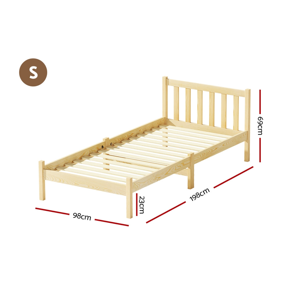 Single Size Bed Frame/Base OAK