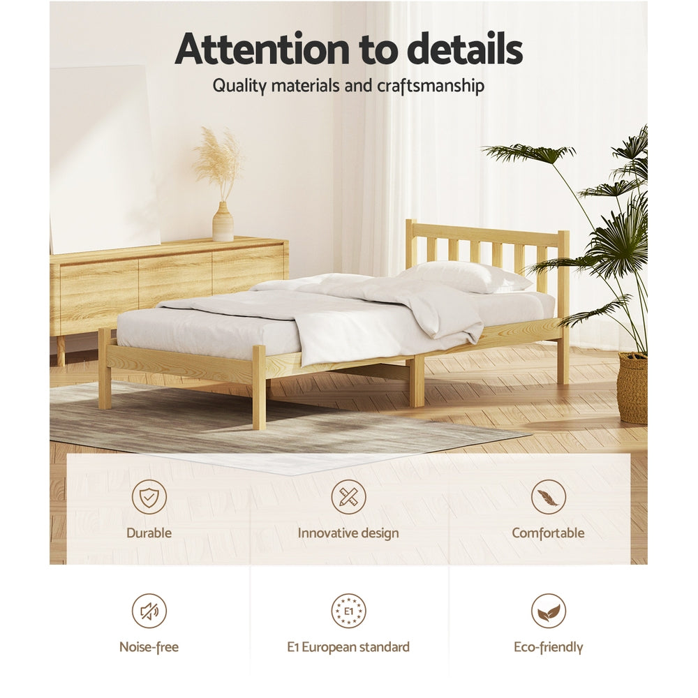 Single Size Bed Frame/Base OAK