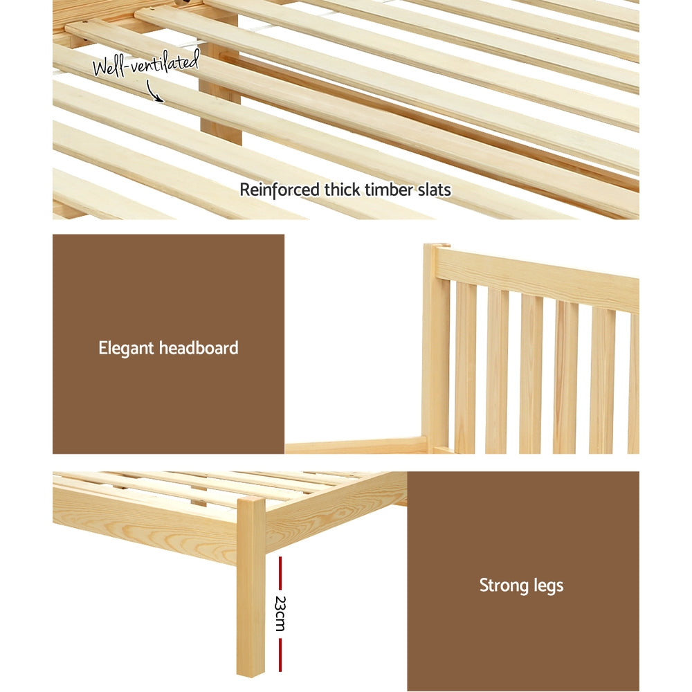 Single Size Bed Frame/Base OAK