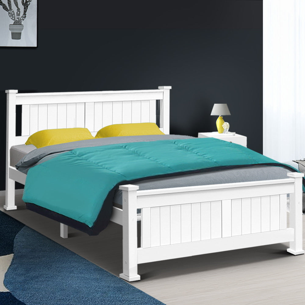 Back In Stock! Queen Size Wooden Bed Frame Timber