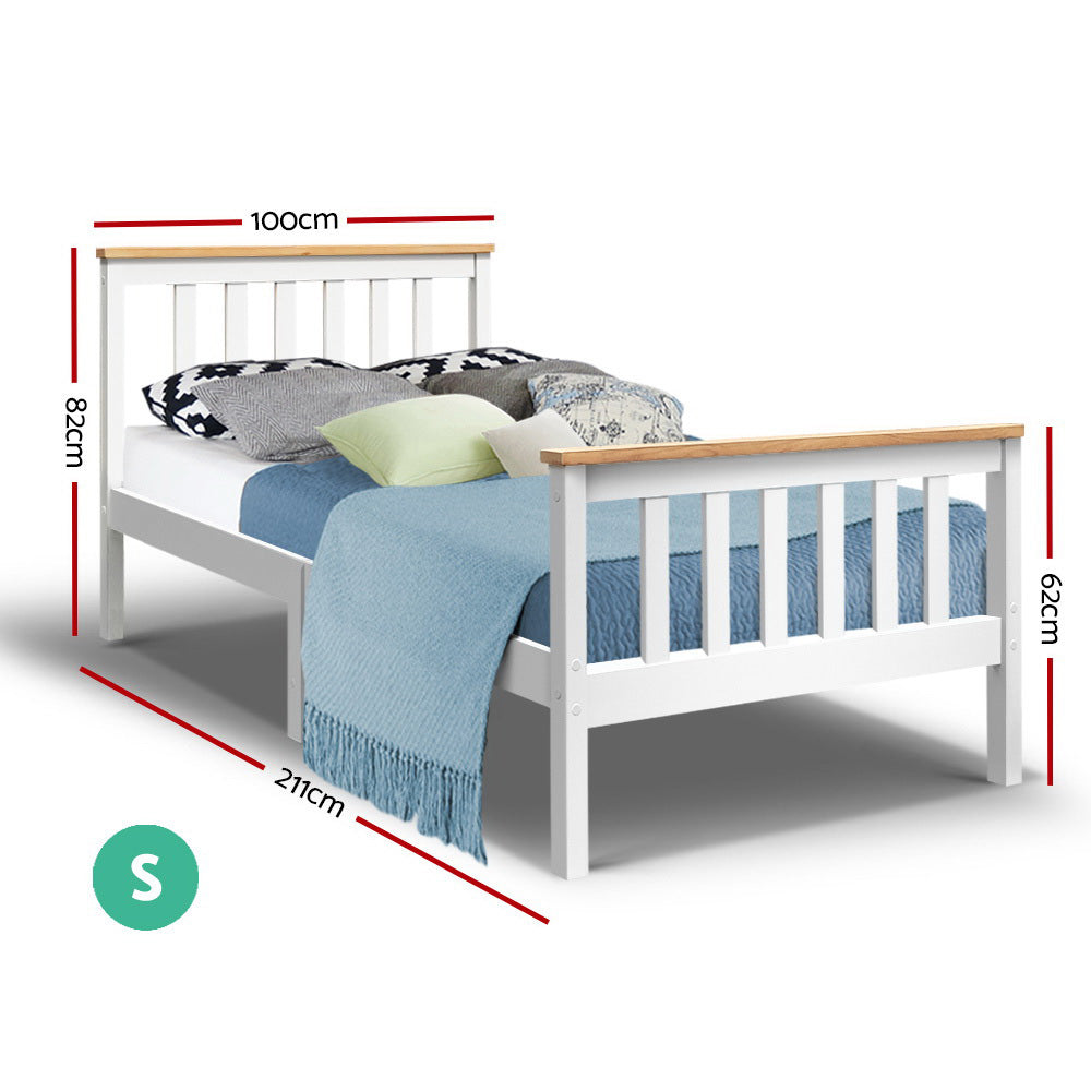 Single Size Wooden Bed Frame